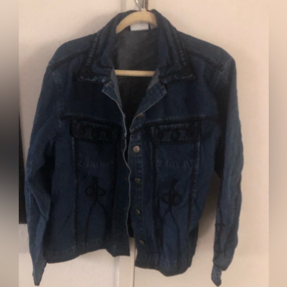 Stylish Blue Denim Jacket - $70 or $50 w/offer 162A